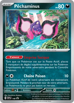 Carte Pokémon Pêchaminus — Promos Écarlate et Violet