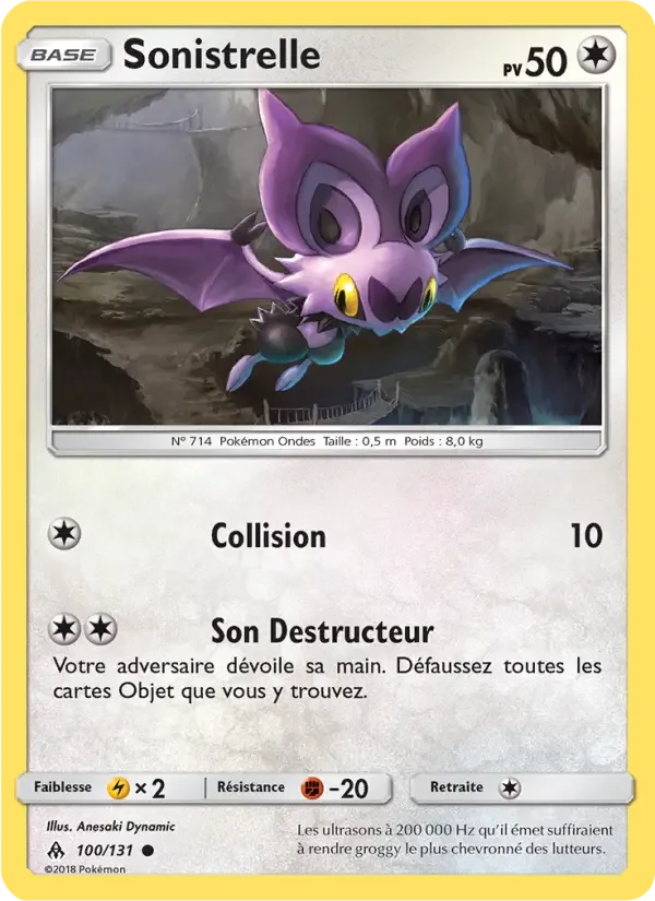 Carte Sonistrelle