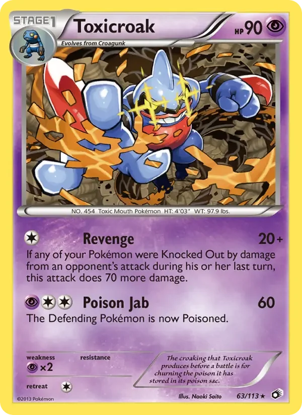 Carte Toxicroak