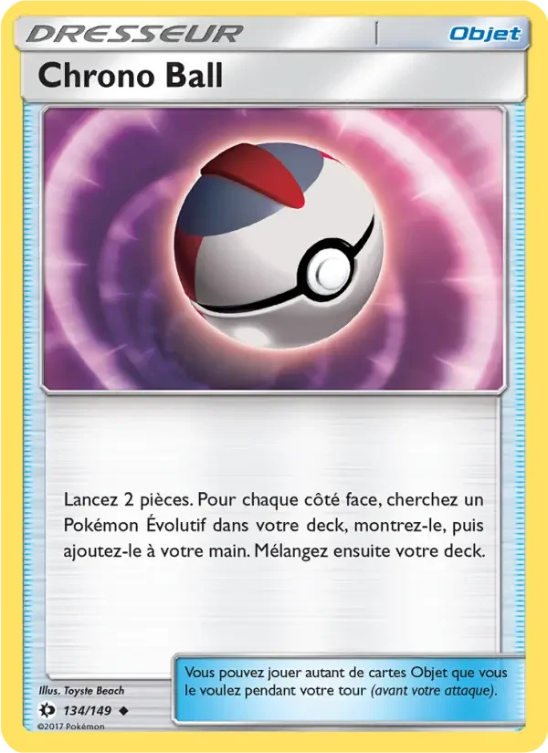 Carte Chrono Ball