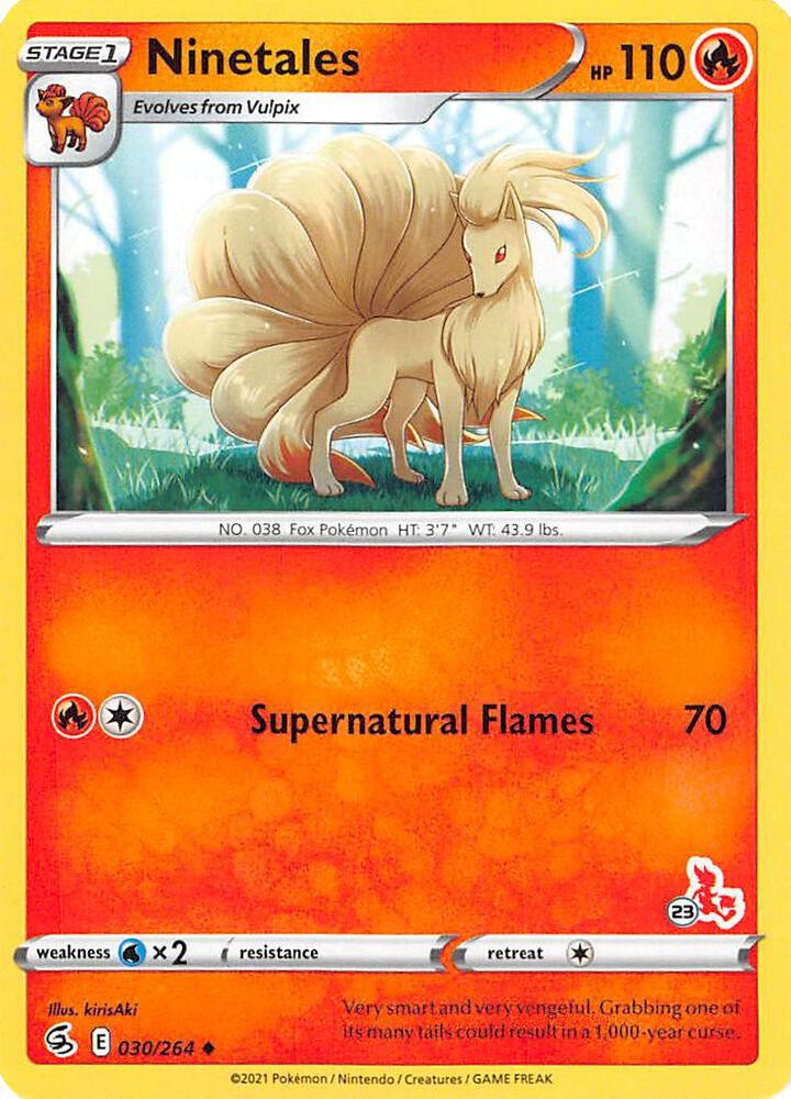 Carte Pokémon Feunard — Poing de Fusion