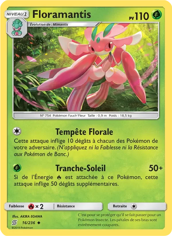 Carte Pokémon Floramantis — Harmonie des Esprits