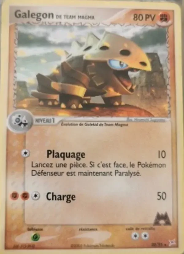 Carte Galegon de Team Magma