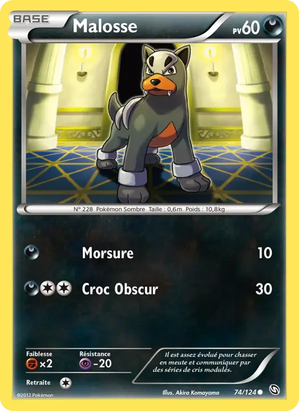 Carte Pokémon Malosse — Dragons Exaltés