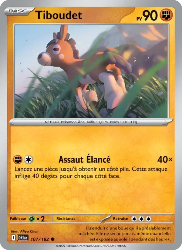 Carte Pokémon Tiboudet — Rivalités Destinées