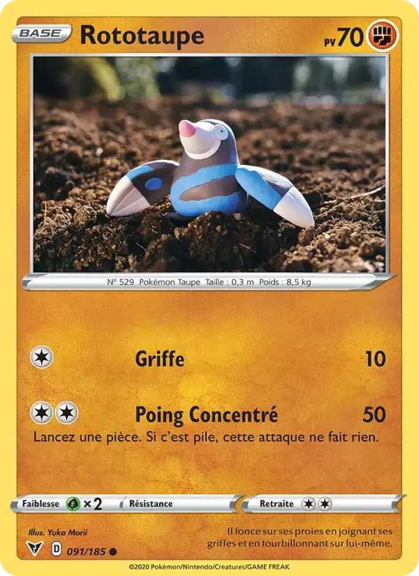 Carte Rototaupe