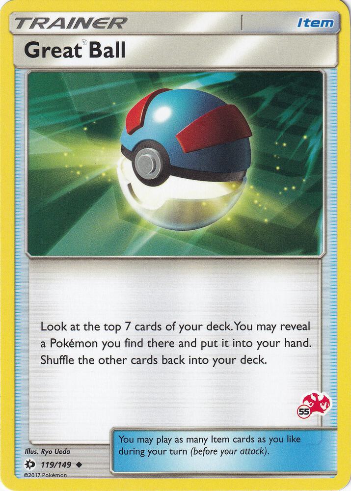 Carte Pokémon Super Ball — Soleil et Lune