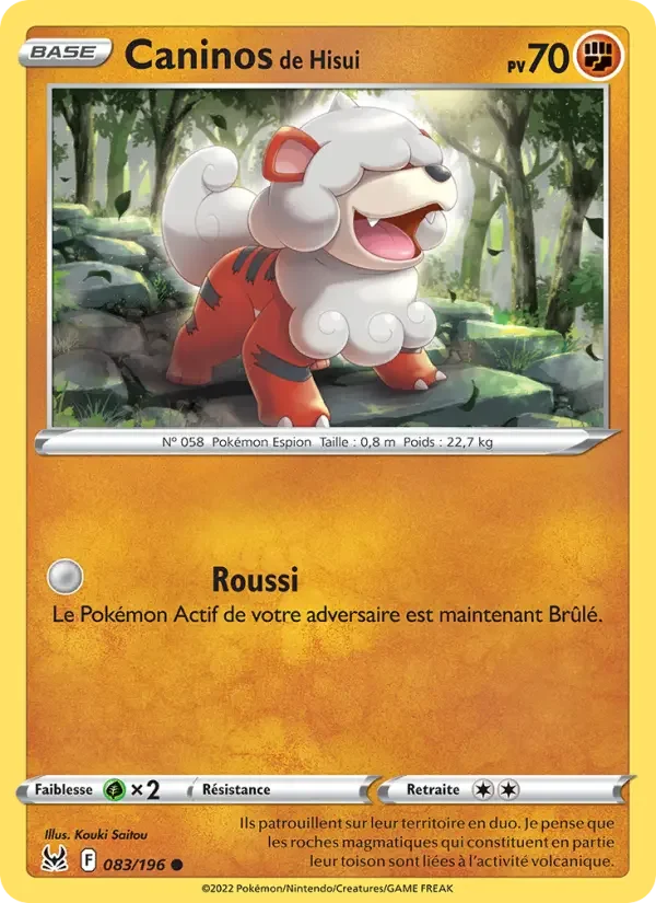 Carte Caninos de Hisui