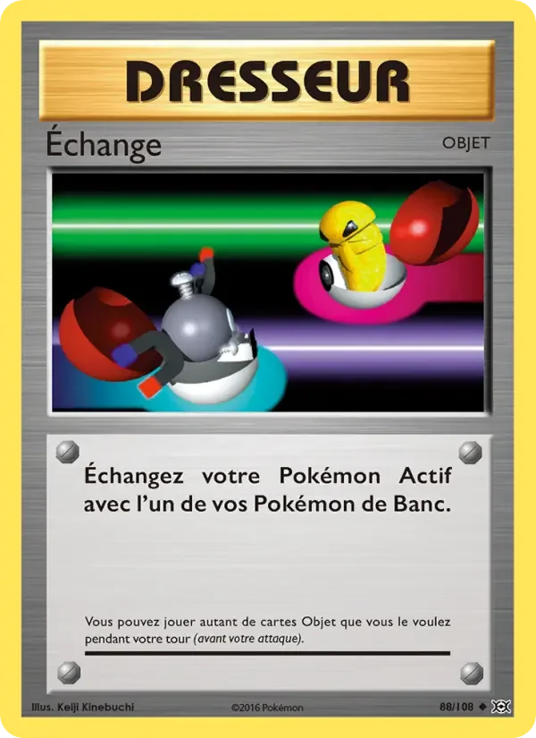 Carte Échange