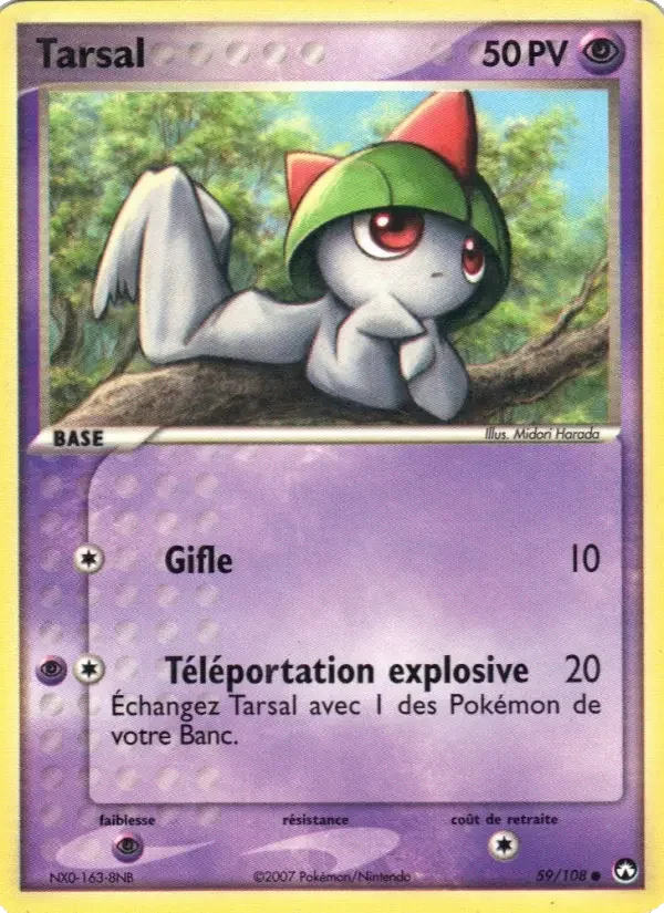 Carte Pokémon Tarsal — Gardiens du Pouvoir