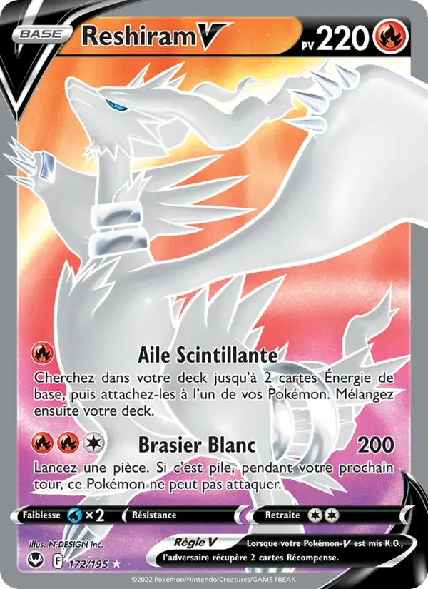 Carte Reshiram V