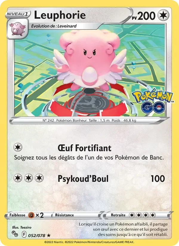 Carte Pokémon Leuphorie — Pokémon GO