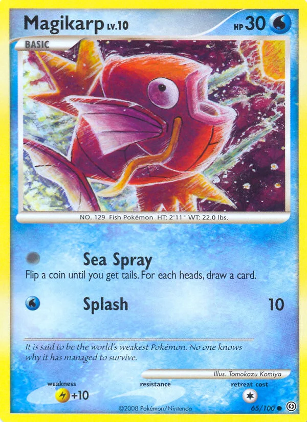 Carte Magicarpe