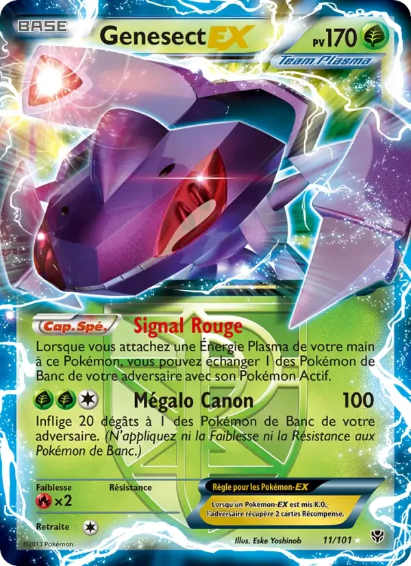 Carte Genesect EX