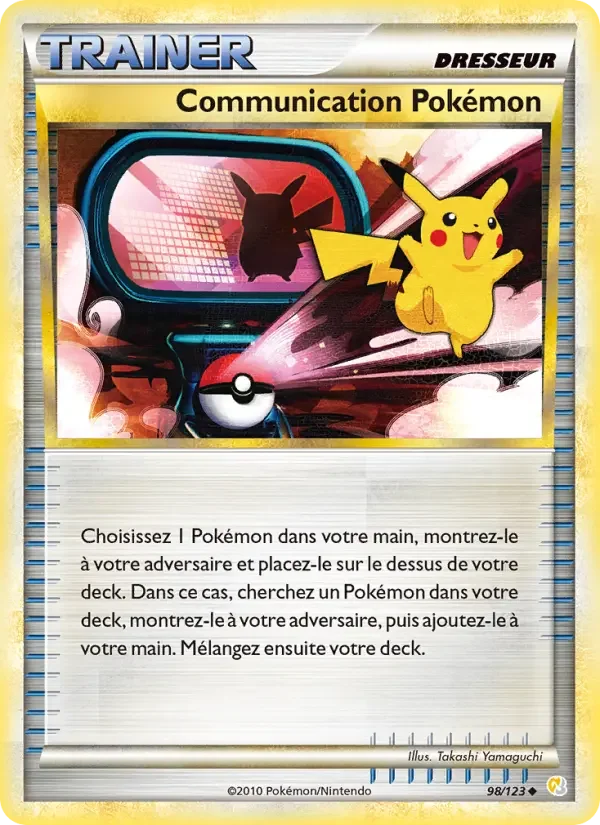 Carte Communication Pokémon