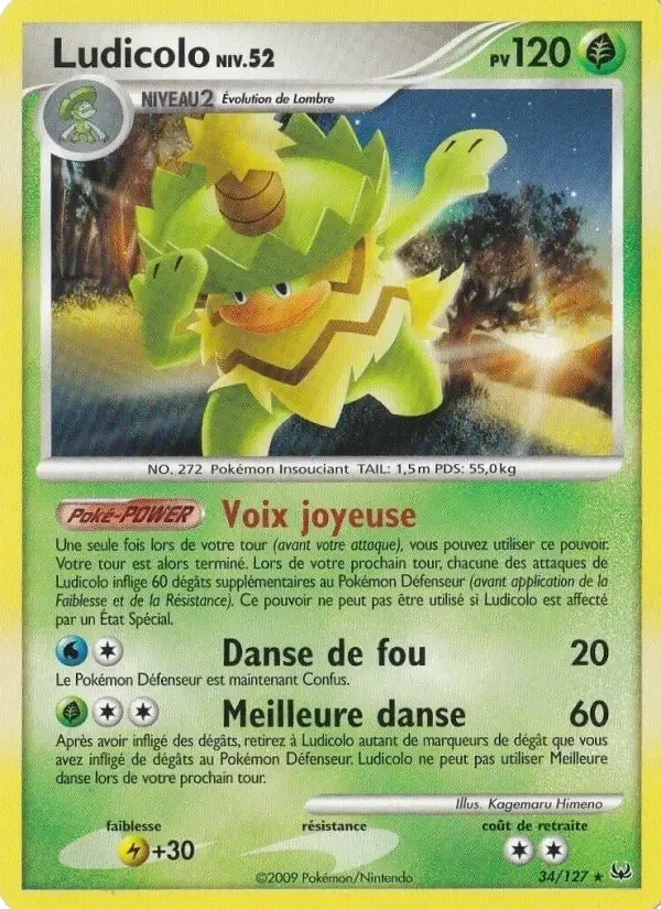 Carte Ludicolo