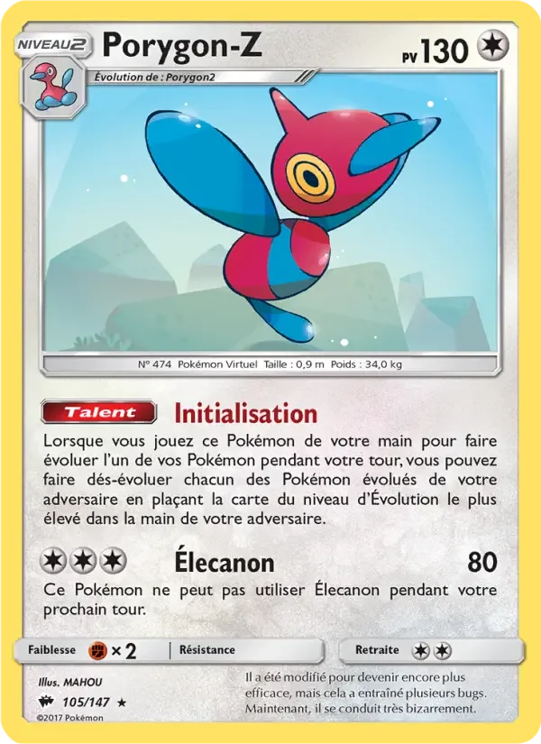 Carte Porygon-Z