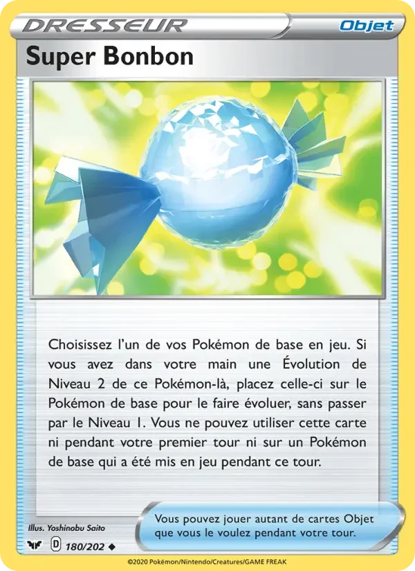 Carte Super Bonbon