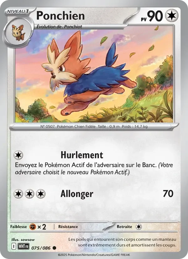 Carte Ponchien