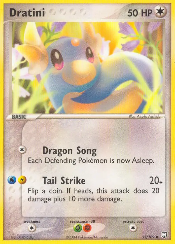 Carte Pokémon Minidraco — EX Team Rocket Returns