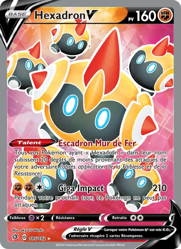 Carte Pokémon Hexadron V — Clash des Rebelles