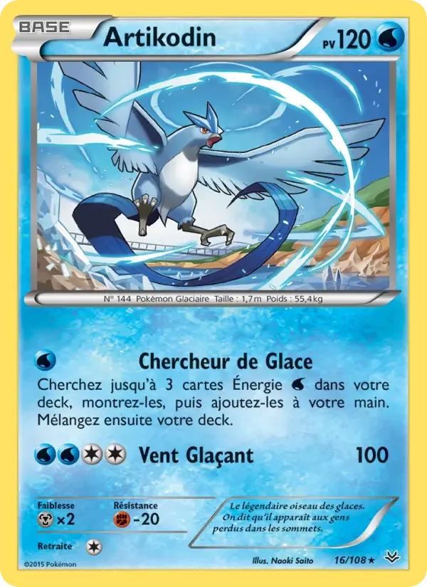 Carte Pokémon Artikodin — Ciel Rugissant