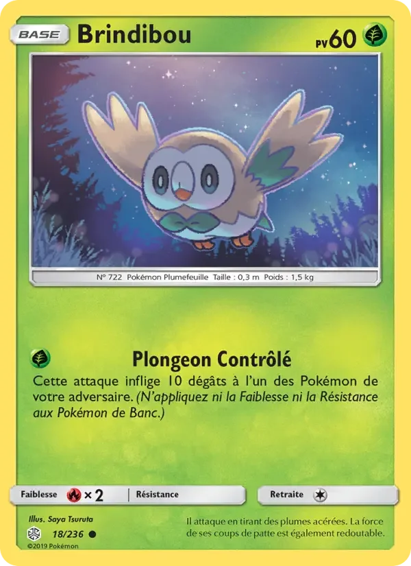 Carte Pokémon Brindibou — Éclipse Cosmique