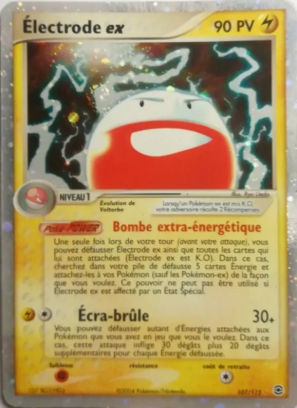 Carte Électrode ex