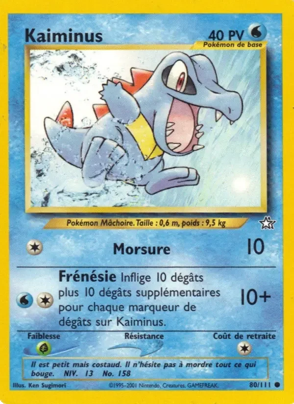 Carte Pokémon Kaiminus — Neo Genesis
