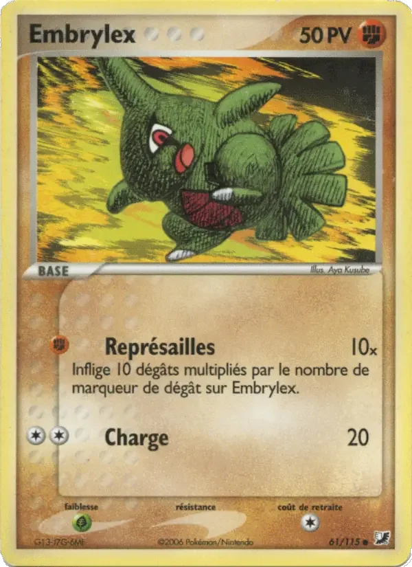Carte Embrylex