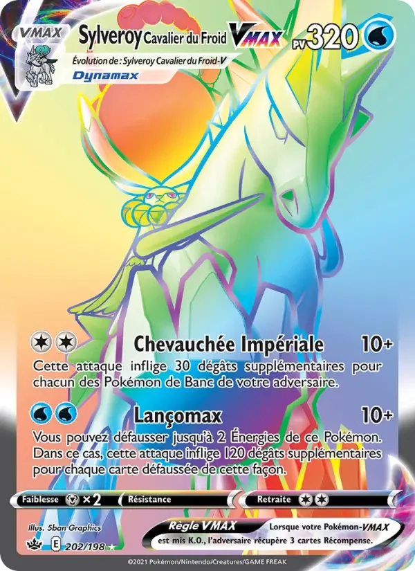Carte Sylveroy Cavalier du Froid VMAX