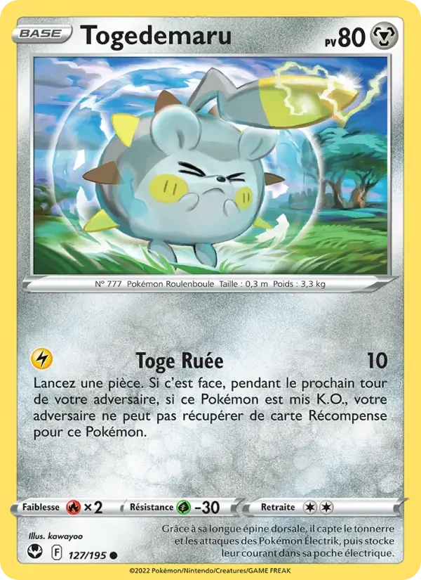 Carte Togedemaru