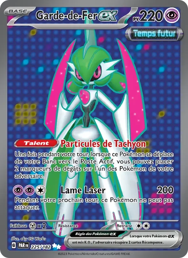 Carte Pokémon Garde-de-Fer-ex — Faille Paradoxe