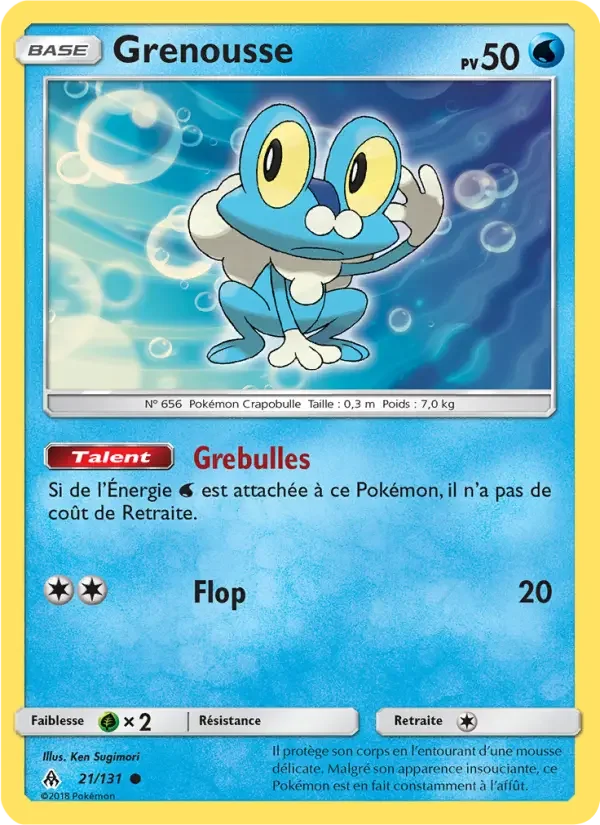 Carte Grenousse