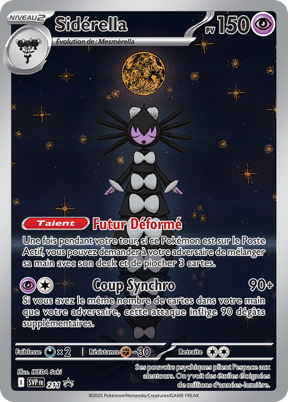 Carte Pokémon Sidérella — Promos Écarlate et Violet