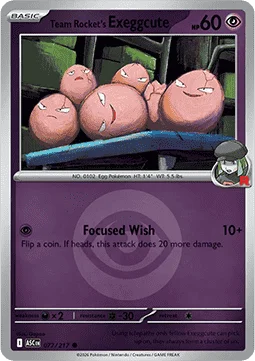 Carte Noeunoeuf de la Team Rocket
