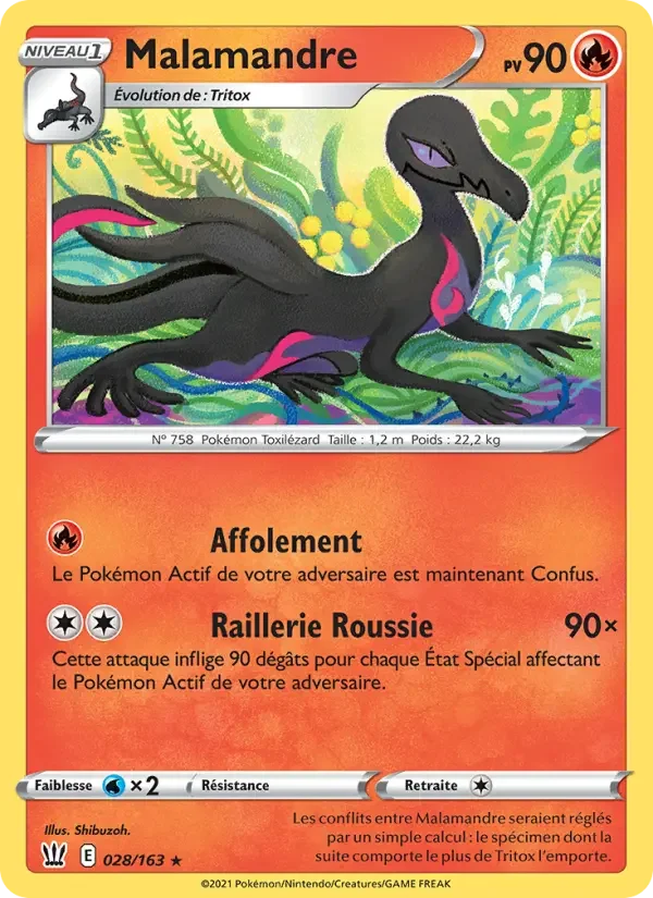 Carte Malamandre