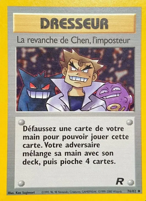 Carte La revanche de Chen, l'imposteur