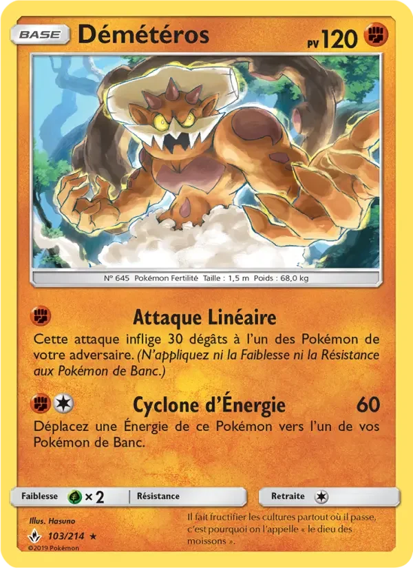 Carte Démétéros