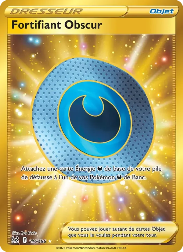 Carte Pokémon Fortifiant Obscur — Origine Perdue
