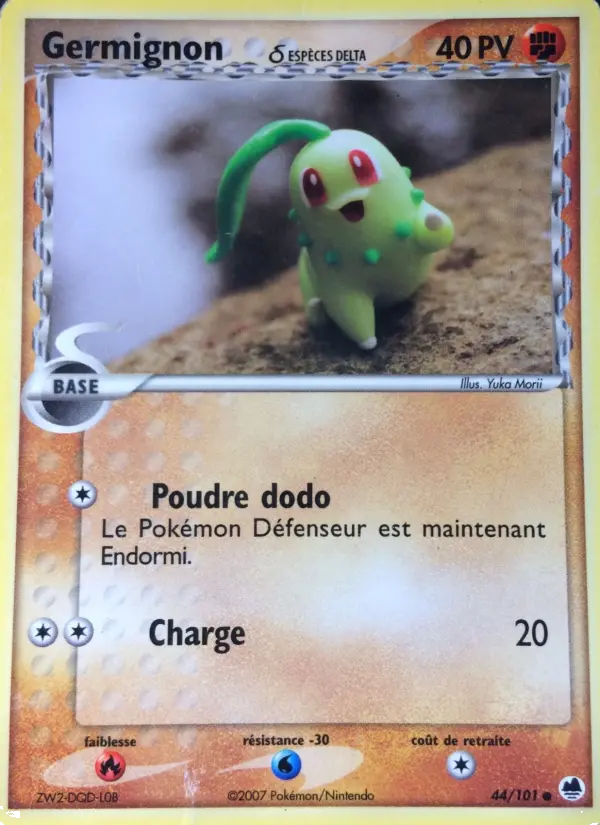 Carte Germignon δ