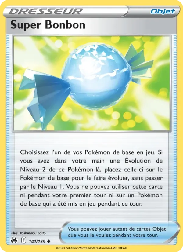 Carte Pokémon Super Bonbon — Zénith Suprême