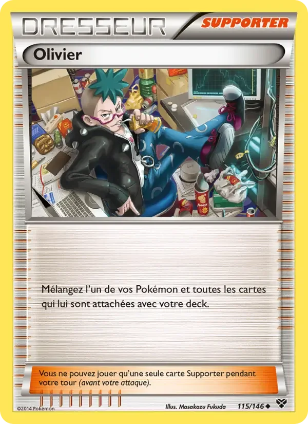 Carte Olivier