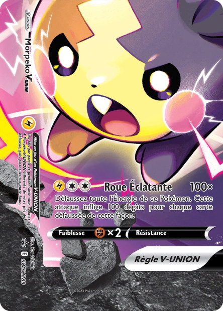 Carte Pokémon Morpeko V-UNION — Promos Épée et Bouclier
