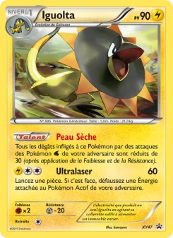 Carte Pokémon Iguolta — Promos X&Y