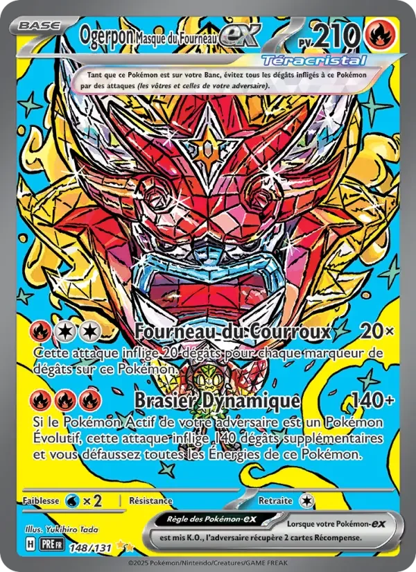 Carte Ogerpon Masque du Fourneau-ex
