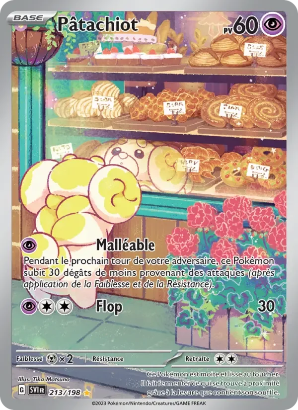 Carte Pokémon Pâtachiot — Écarlate et Violet