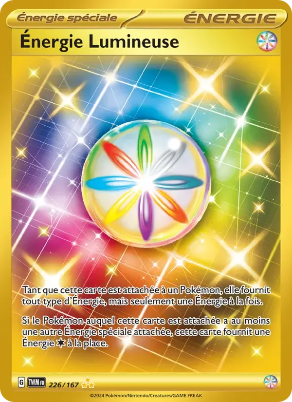 Carte Pokémon Énergie Lumineuse — Mascarade Crépusculaire