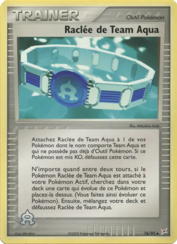 Carte Pokémon Raclée de Team Aqua — Team Magma vs Team Aqua