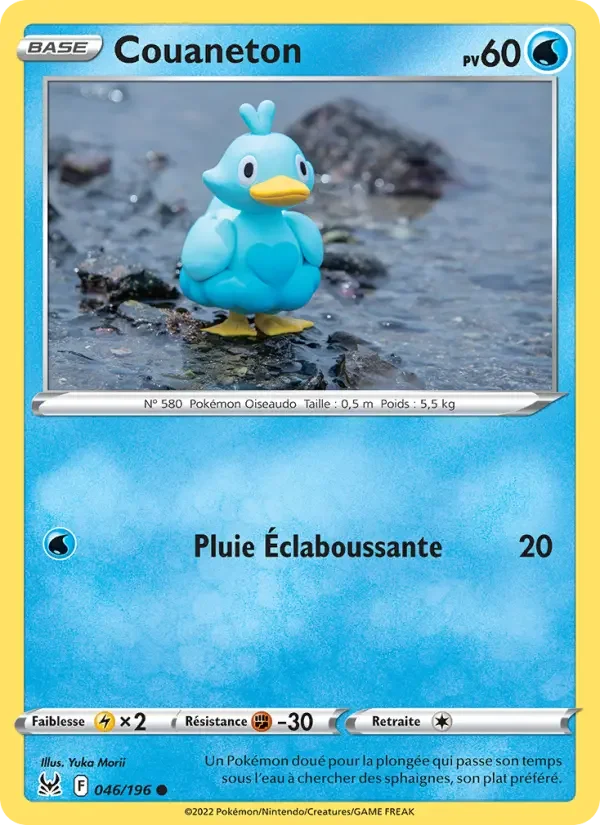 Carte Pokémon Couaneton — Origine Perdue